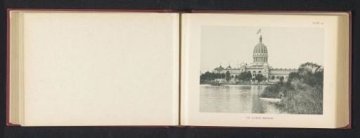 View of the Illinois Building at the World's Columbian Exposition in Chicago in 1893