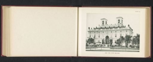 Pavilion of the state of New York during the World's Columbian Exposition in Chicago in 1893