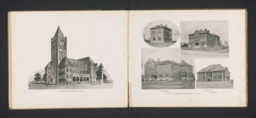 Photomontage of four public schools in Colorado Springs