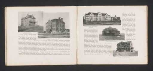 Photomontage of St. Francis Hospital and the Sisters of Loretto Academy