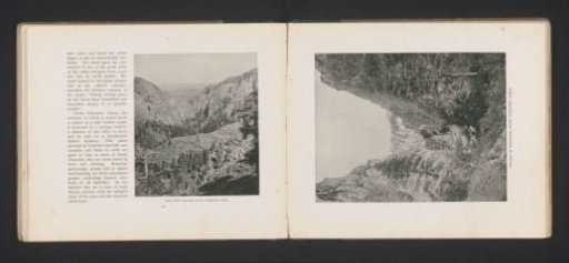View of the Pillars of Hercules in South Cheyenne Canyon