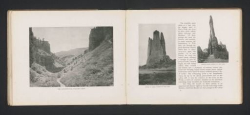 View of the Needle Rocks in the Garden of the Gods, Colorado
