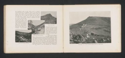 Photomontage of landscapes near Pikes Peak