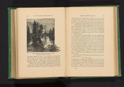 View of the North Dome in Yosemite Valley, California
