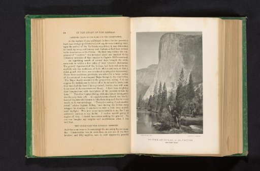 View of El Capitan in Yosemite Valley, California