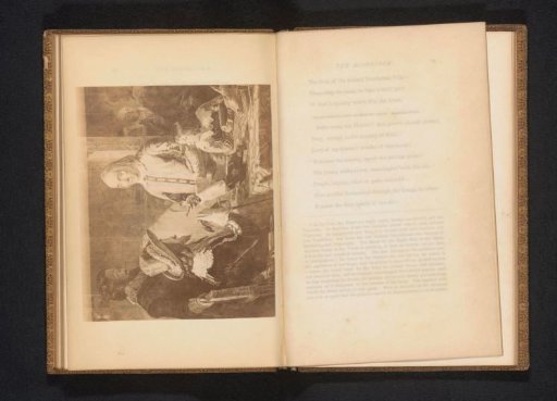 Photographic reproduction of William Harvey demonstrating to Charles I the circulation of the blood from the heart of a deer by Robert Hannah