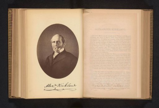 Photographic reproduction of a portrait of Alexander Kirkland