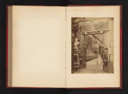 Entrance to Hall C at the Historical Exhibition of Amsterdam in 1876