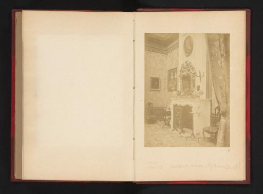Eighteenth-century style room in Hall F at the Historical Exhibition of Amsterdam in 1876
