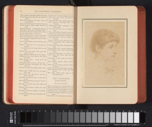 Photographic reproduction of a portrait of an unknown woman