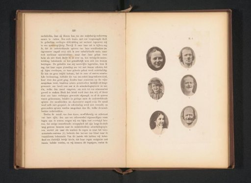 Overview of six photographs illustrating people with different facial expressions