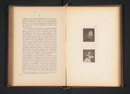 Two photographs of people illustrating various facial expressions