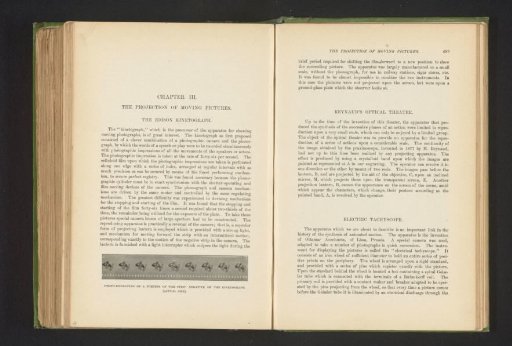 Part of the negative strip of the Kinetograph