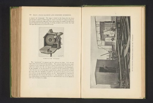 Movable stage for photographing with the "Mutograph"