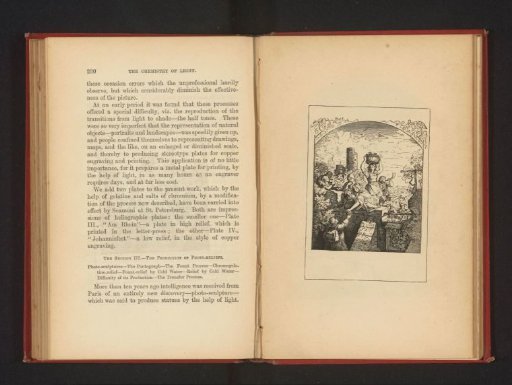 Photographic reproduction of a heliogravure depicting several persons