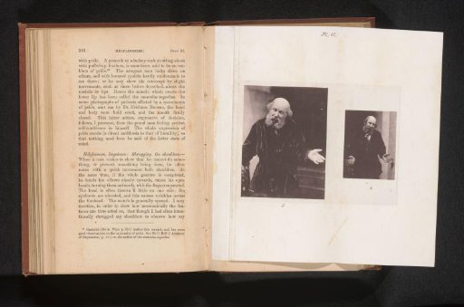 Four portraits of unknown men presumably showing helplessness