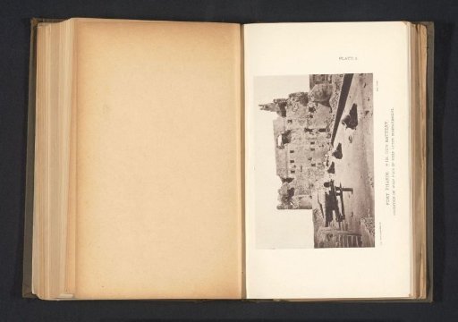 View of the fort on Pharos with cannons