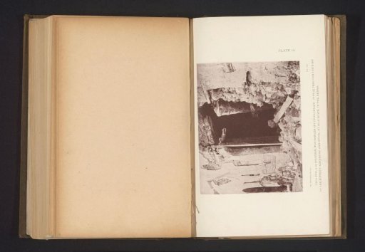 Cannon thrown from its carriage during a battle and fallen through the roof of the fort on Pharos