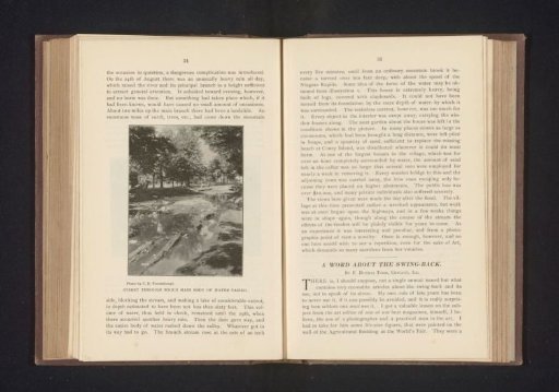 Street through which the main body of water passed