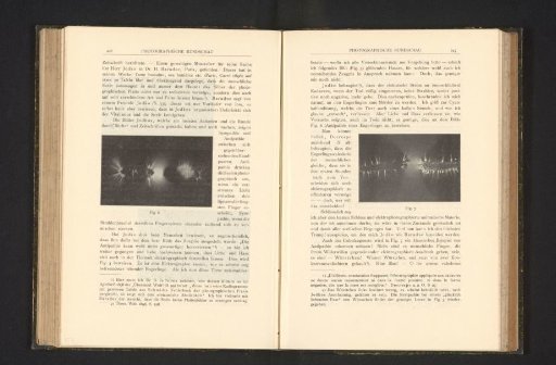 Representation of the process of making an electrography