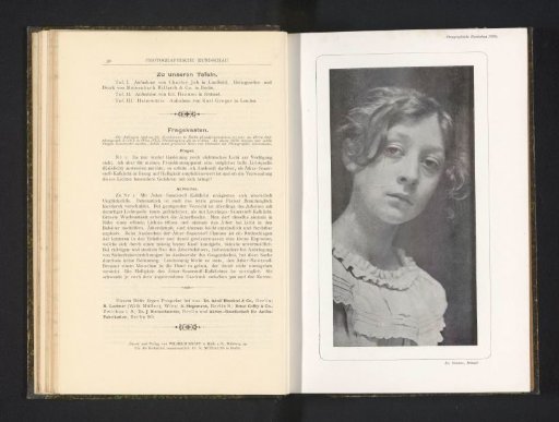 Portrait of an unknown girl