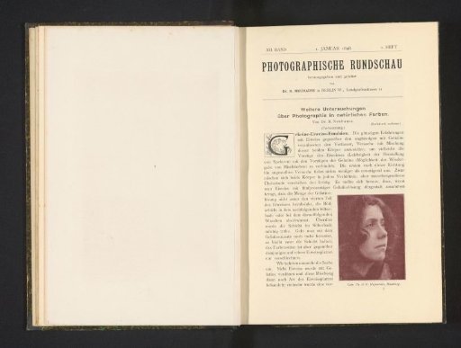 Portrait of an unknown girl
