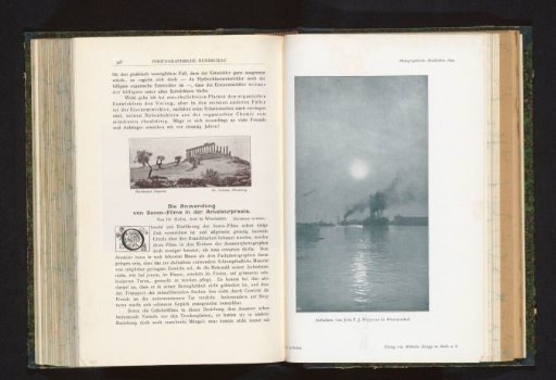Two ships on the water