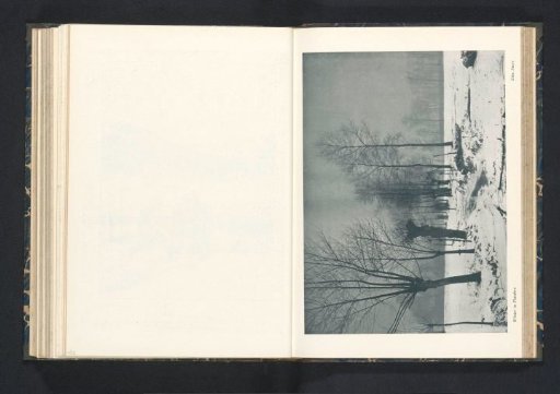 Winter landscape in Flanders