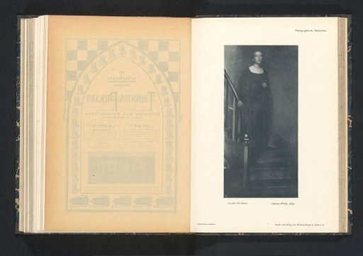 Portrait of an Unknown Woman on a Staircase
