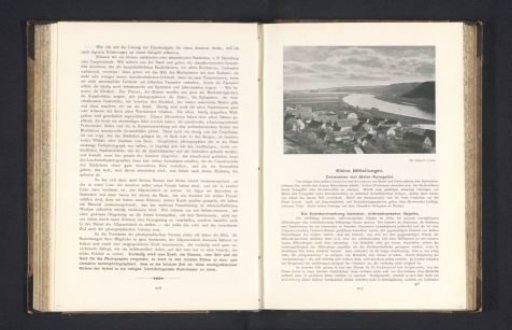 View of a Village and a River
