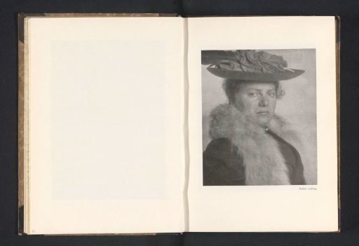 Portrait of an unknown woman