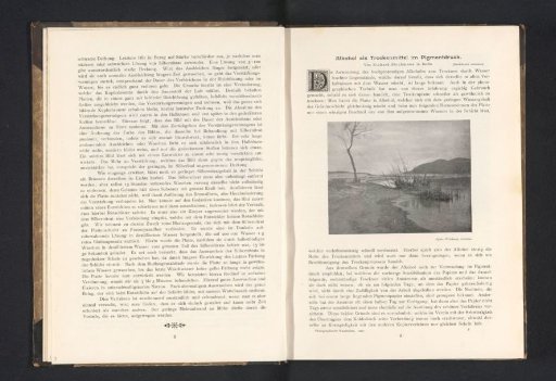 Landscape with a water feature