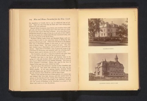 View of a primary school in Waltham, Massachusetts