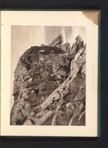 View of Great Head on Mount Desert Island, Maine