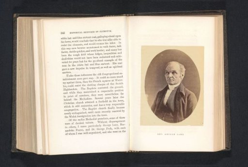 Photographic reproduction of a portrait of George Lane