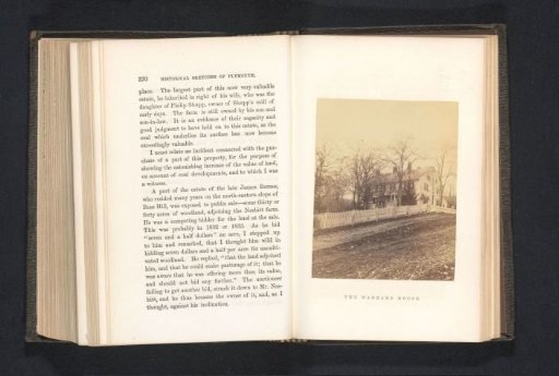 View of the house of the Wadhams family
