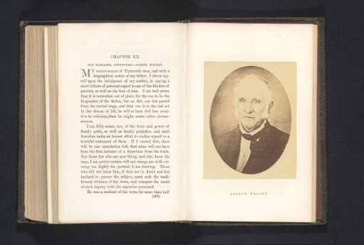 Photographic reproduction of a portrait of Joseph Wright