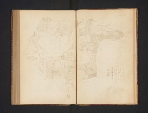 Photographic reproduction of a plan of Barrington by James J. Mason