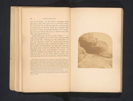 View of a cave near Schooner Head