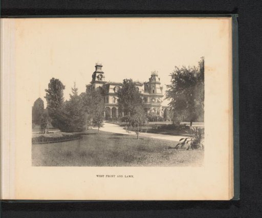 View of the house of George Gill Green in Woodbury