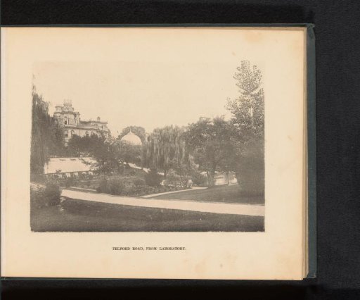 View of the estate of George Gill Green in Woodbury