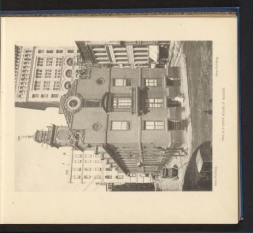 View of the Old State House in Boston