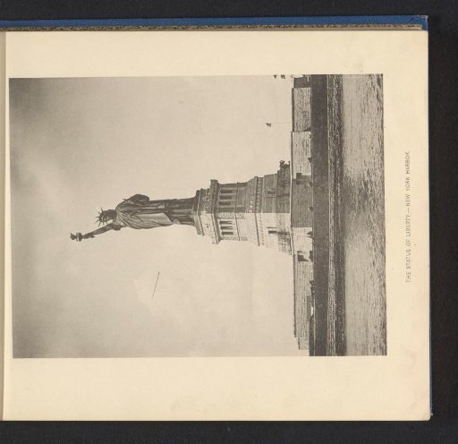 View of the Statue of Liberty in New York