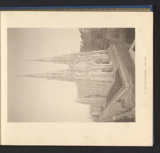 View of Saint Patrick's Cathedral in New York