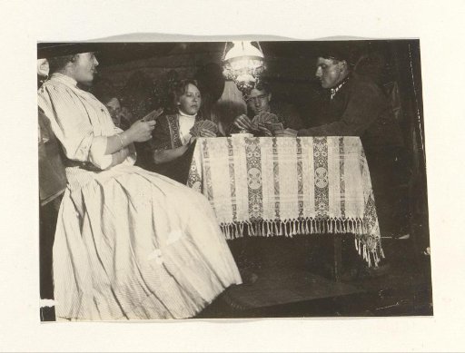 People playing cards