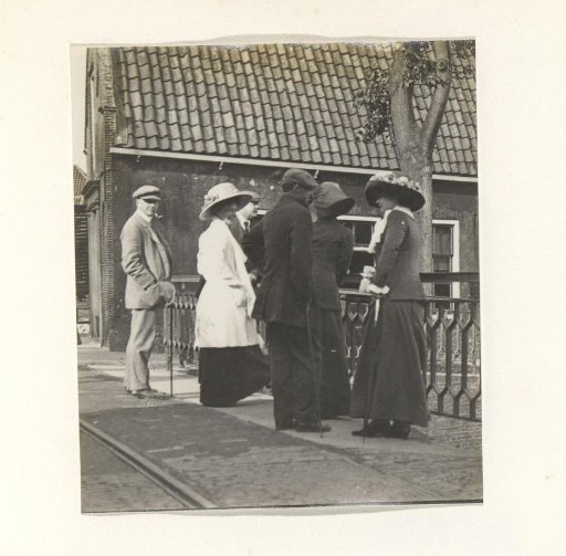 Men and women on the street