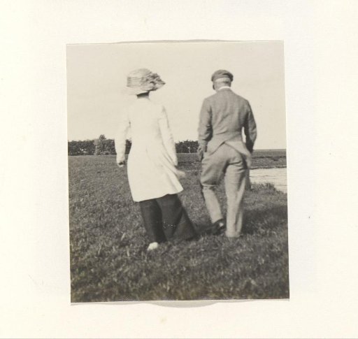 Man and woman in the grass