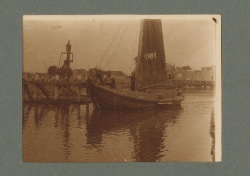 Sailing boat at Volendam
