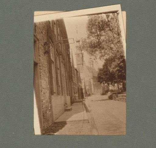 Street scene with an onion-shaped church tower