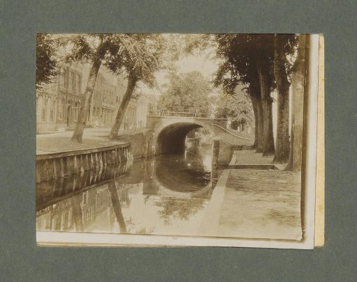 View of a bridge over a canal